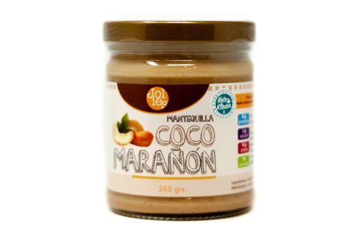 Imagen de MANTEQUILLA JOLIES DE COCO & MARAÑON KETO 265 g 