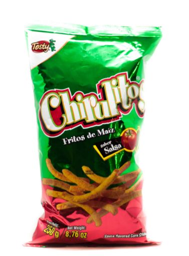 Imagen de FRITOS DE MAIZ TOSTY CHIRULITOS 20% MAS 300 g 