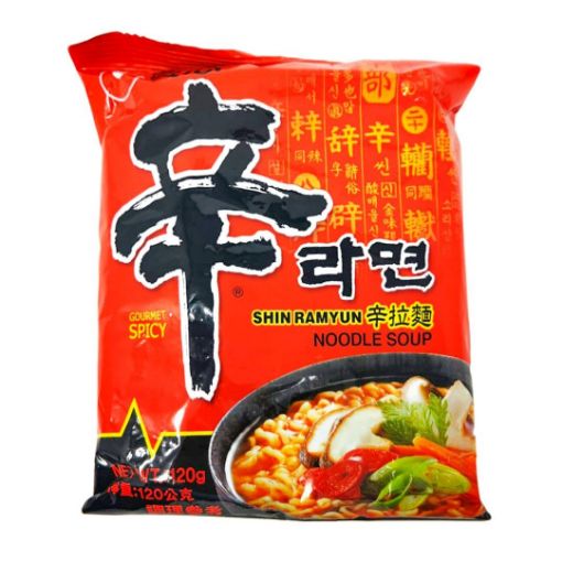 Imagen de RAMEN NONGSHIM COREANO DE RES PICANTE 120 G