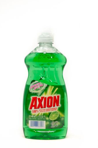 Imagen de LAVAPLATOS AXION LÍQUIDO LIMÓN BOTELLA 400 ml 