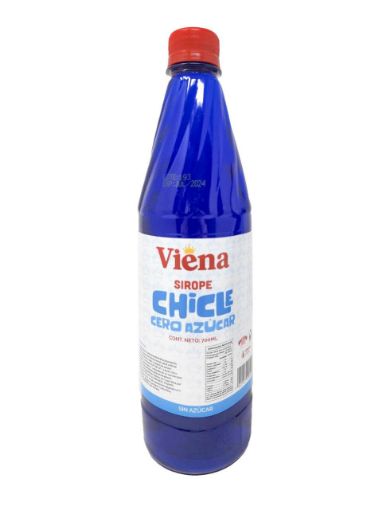 Imagen de SIROPE VIENA CERO AZÚCAR SABOR CHICLE 700 ml 