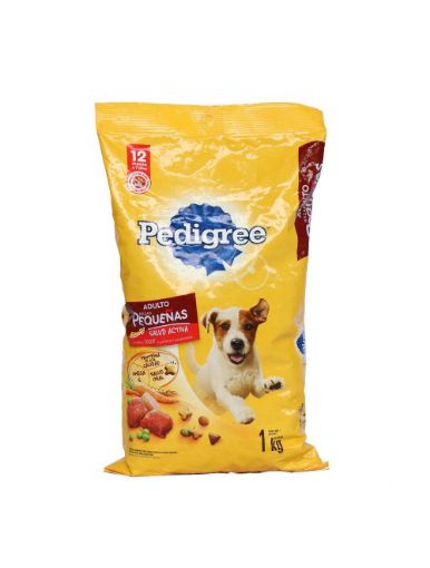 Imagen de ALIMENTO PARA PERRO PEDIGREE RAZAS PEQUEÑAS & MINIS CON RES & VEGETALES 1000 g 