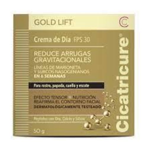 Imagen de CREMA CICATRICURE GOLD LIFT DÍA 50 g 