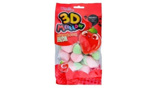 Imagen de MARSHMALLOW TIANS RELLENO 3D FRESA 100.00 G