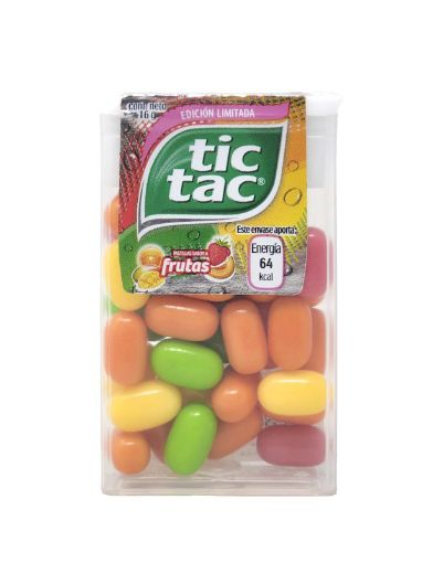 Imagen de PASTILLA TIC TAC FRUTAS 16 g 