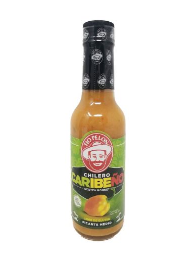 Imagen de CHILERO TÍO PELÓN CARIBEÑO PICANTE MEDIO 148 ml 