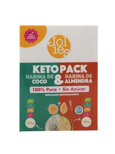 Imagen de HARINA JOLIES KETO DE COCO & ALMENDRA 200 g 