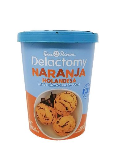 Imagen de HELADO DOS PINOS DELACTOMY NARANJA HOLANDESA 540 g 