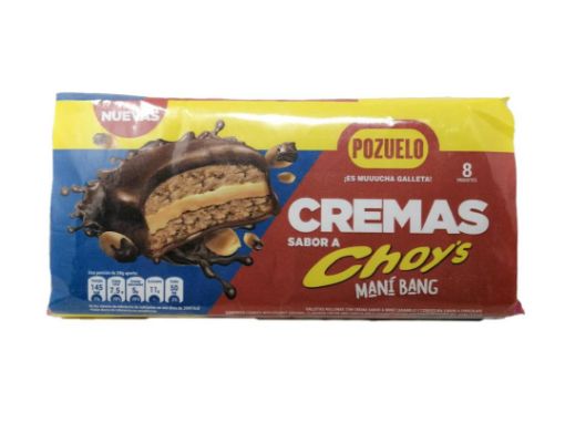 Imagen de GALLETAS POZUELO CREMAS CHOYS 8 UND 224 g 