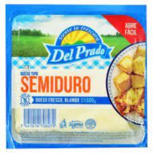 Imagen de QUESO SEMIDURO DEL PRADO 500 G 