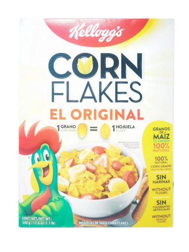 Imagen de CEREAL KELLOGGS CORN FLAKES CAJA 800 g 