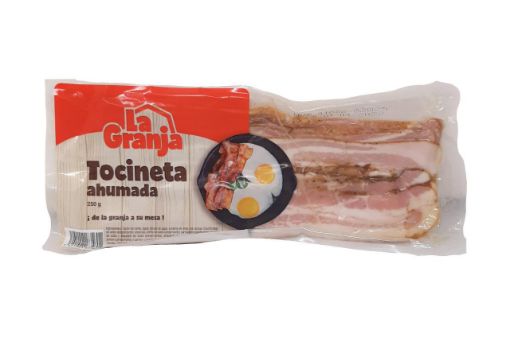 Imagen de TOCINETA LA GRANJA AHUMADA 250 g 