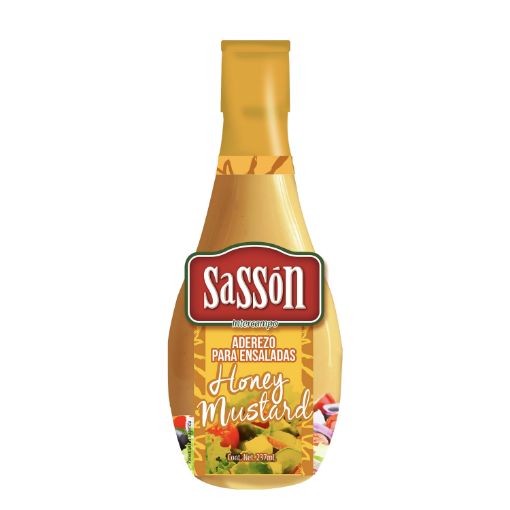 Imagen de ADEREZO SASSON MOSTAZA MIEL PARA ENSALADA 237 ml 