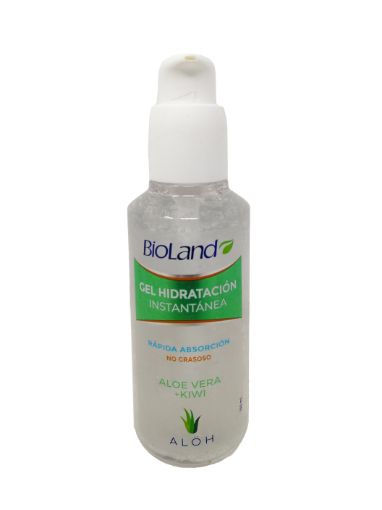 Imagen de GEL BIOLAND HIDRATACIÓN INSTANTÁNEA ALOE VERA & KIWI  150 ml 