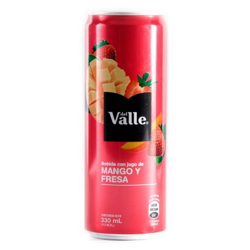 Imagen de NÉCTAR DEL VALLE DE MANGO & FRESA LATA 330.00 ML