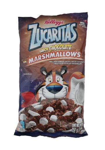 Imagen de CEREAL KELLOGGS ZUCARITAS CHOCOLATE CON MARSHMALLOWS BOLSA 350 G 