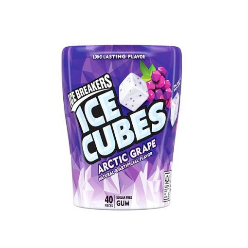 Imagen de GOMA DE MASCAR ICE BREAKERS ICE CUBES UVA 40 und 