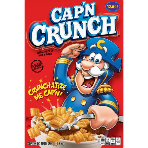 Imagen de CEREAL QUAKER CAPN CRUNCH CAJA 360,00 g 