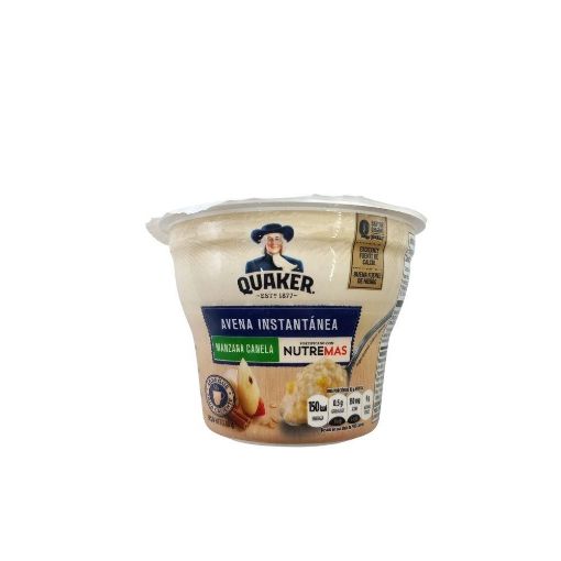 Imagen de AVENA QUAKER INSTANTÁNEA MANZANA CANELA  40,00 g 