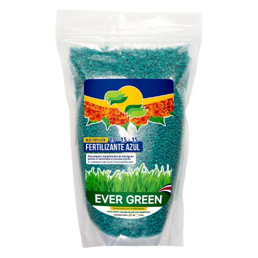 Imagen de FERTILIZANTE EVERGREEN 15 15 15 AZUL  1000 g 