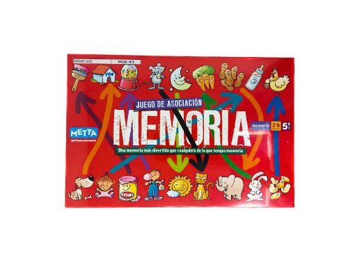 Imagen de JUEGO DE MESA METTA MEMORIA 1 und 