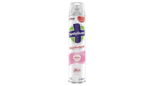 Imagen de DESINFECTANTE FAMILYGUARD FLORAL EN AEROSOL 400 ml 