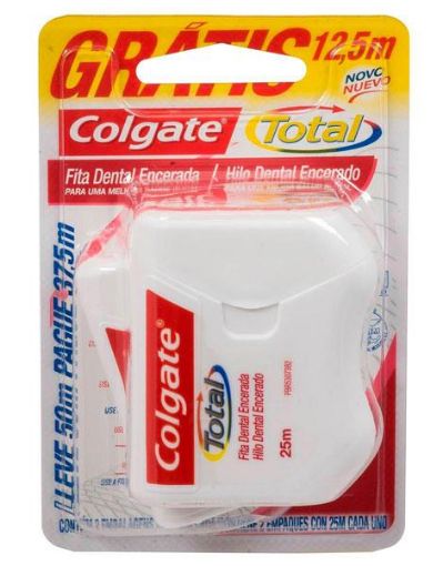 Imagen de HILO DENTAL COLGATE TOTAL 25M  2.00 und 