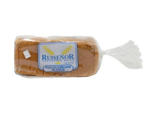 Imagen de PAN CUADRADO RUISEÑOR BLANCO 500.00 g 