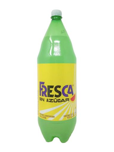 Imagen de REFRESCO GASEOSO FRESCA SIN AZÚCAR DESECHABLE 2500 ml 