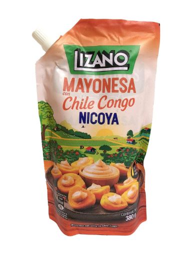 Imagen de MAYONESA LIZANO CON CHILE CONGO DOYPACK 380.00 g 