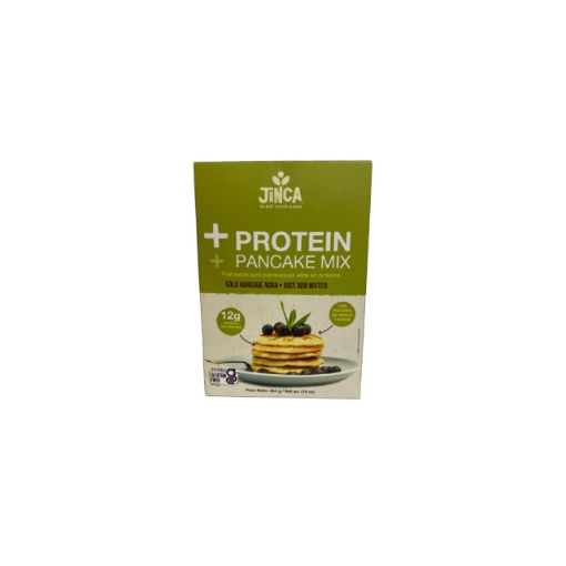 Imagen de PREMEZCLA JINCA FOODS PARA PANCAKE ALTO EN PROTEINA 454 g 