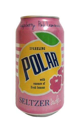 Imagen de BEBIDA POLAR SELTZER FRAMBUESA ROSADA LIMÓN LATA 355 ml 