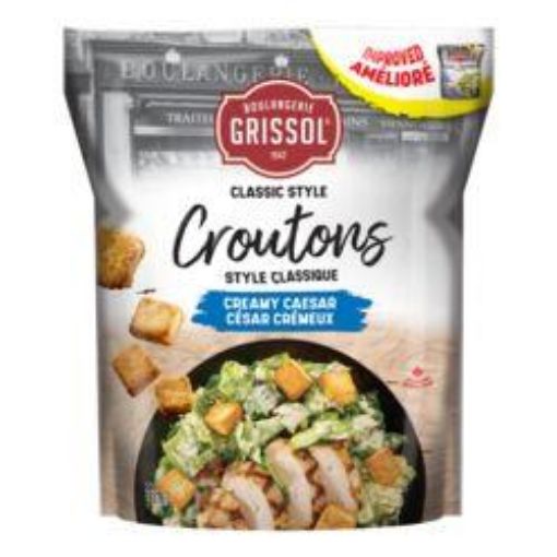 Imagen de CROUTONES GRISSOL ESTILO CLASICOS CÉSAR CREMOSO 135 g 