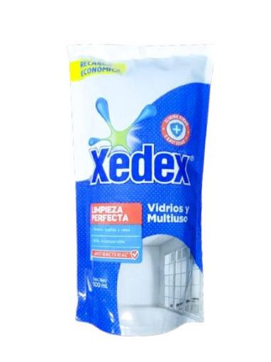 Imagen de LIMPIADOR XEDEX VIDRIOS & SUPERFICIES DOYPACK 500 ml 