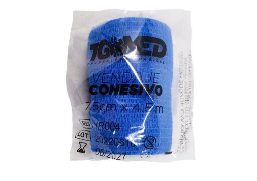 Imagen de VENDAJE COHESIVO TGMED 7.5X4.5 AZUL CM 1.00 und 