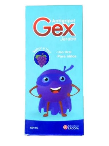 Imagen de ANTIGRIPAL GEX JARABE PARA NIÑOS 60 ml 