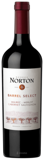 Imagen de VINO TINTO NORTON BARREL CABERNET SAUVIGNON 750 ml 