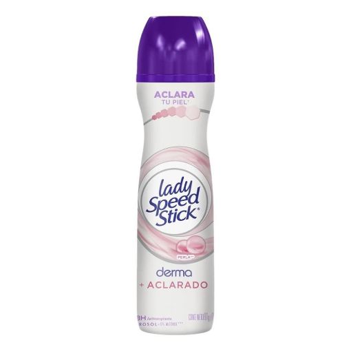 Imagen de DESODORANTE LADY SPEED STICK DERMA PERLA PARA MUJER EN AEROSOL 150.00 ML