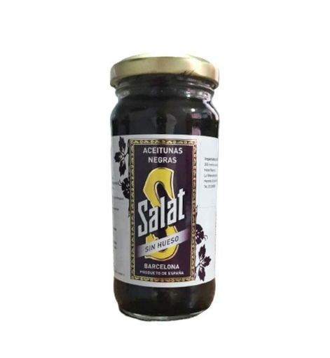 Imagen de ACEITUNA SALAT NEGRA SIN HUESO 110,00 g 