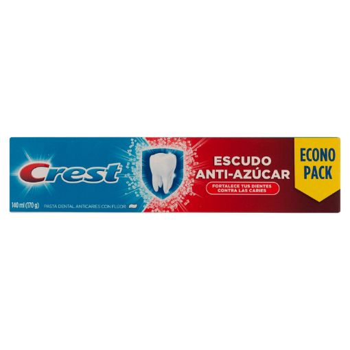 Imagen de CREMA DENTAL CREST ESCUDO ANTI - AZÚCAR 170 g 