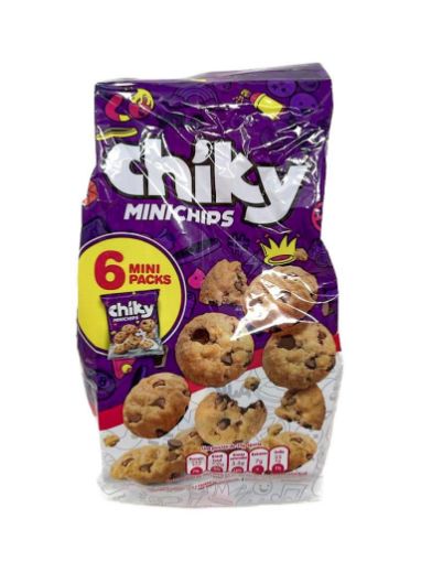 Imagen de GALLETA CHIKY MINI CHIPS 6 UND 210,00 g 