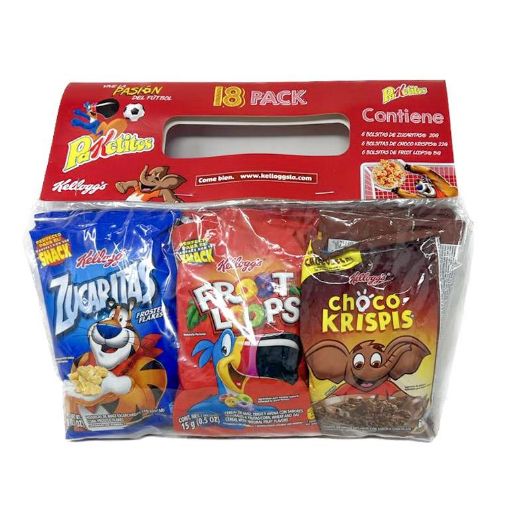 Imagen de OFERTA KELLOGGS 18 UND 342 G - 6 UND ZUCARITAS 20 G + 6 UND CHOCO  