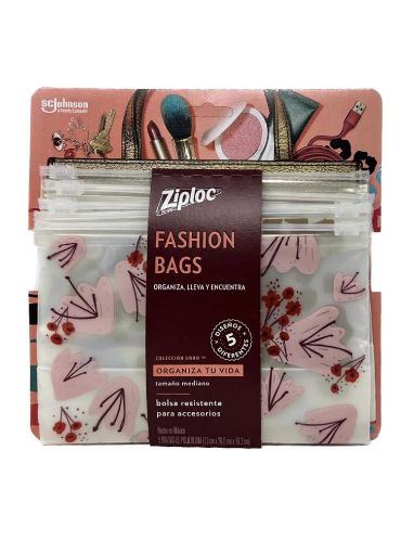 Imagen de BOLSA ZIPLOC FASHION CON CIERRE 5 und 