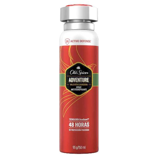 Imagen de DESODORANTE OLD SPICE ADVENTURE PARA HOMBRE EN AEROSOL 150 ml 