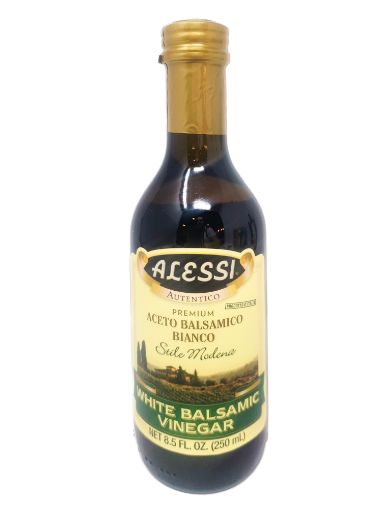 Imagen de VINAGRE ALESSI BALSÁMICO DE MODENA BLANCO BOTELLA 250 ML