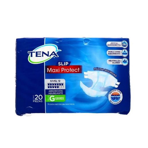 Imagen de PAÑAL INCONTINENCIA TENA SLIP MAXI PROTECT TALLA G 20 und 