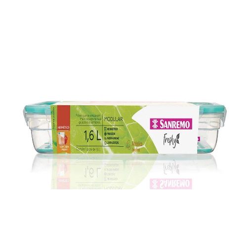 Imagen de HERMÉTICO SAN REMO FRESHY PLÁSTICO 1600 ML 1 und 