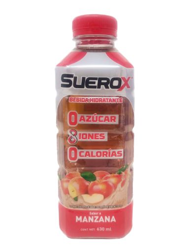 Imagen de BEBIDA HIDRATANTE SUEROX MANZANA 630 ml 