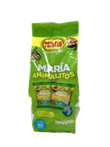 Imagen de GALLETA POZUELO MARÍA ANIMALITOS 8 UND 176.00 g 