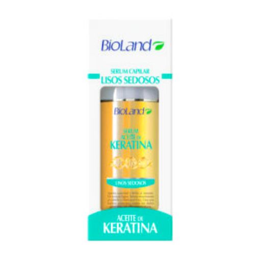 Imagen de TRATAMIENTO CAPILAR BIOLAND LISOS SEDOSOS CON ACEITE DE KERATINA 110,00 ml 